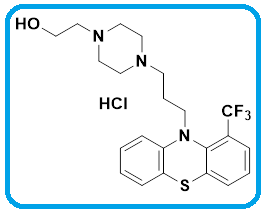 2-(4-(3-(1-(trifluoromethyl)-10H-phenothiazin-10-yl) propyl) piperazin-1-yl) ethanol hydrochloride